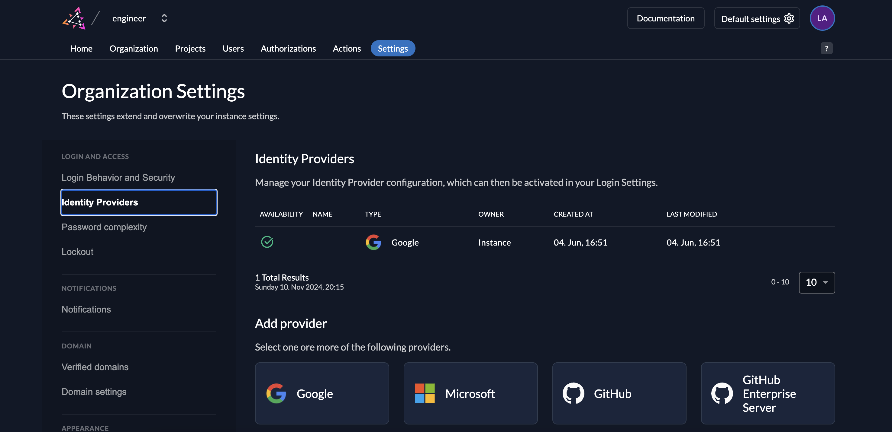 MultiTenancy - Set Up Single Sign-On (SSO)