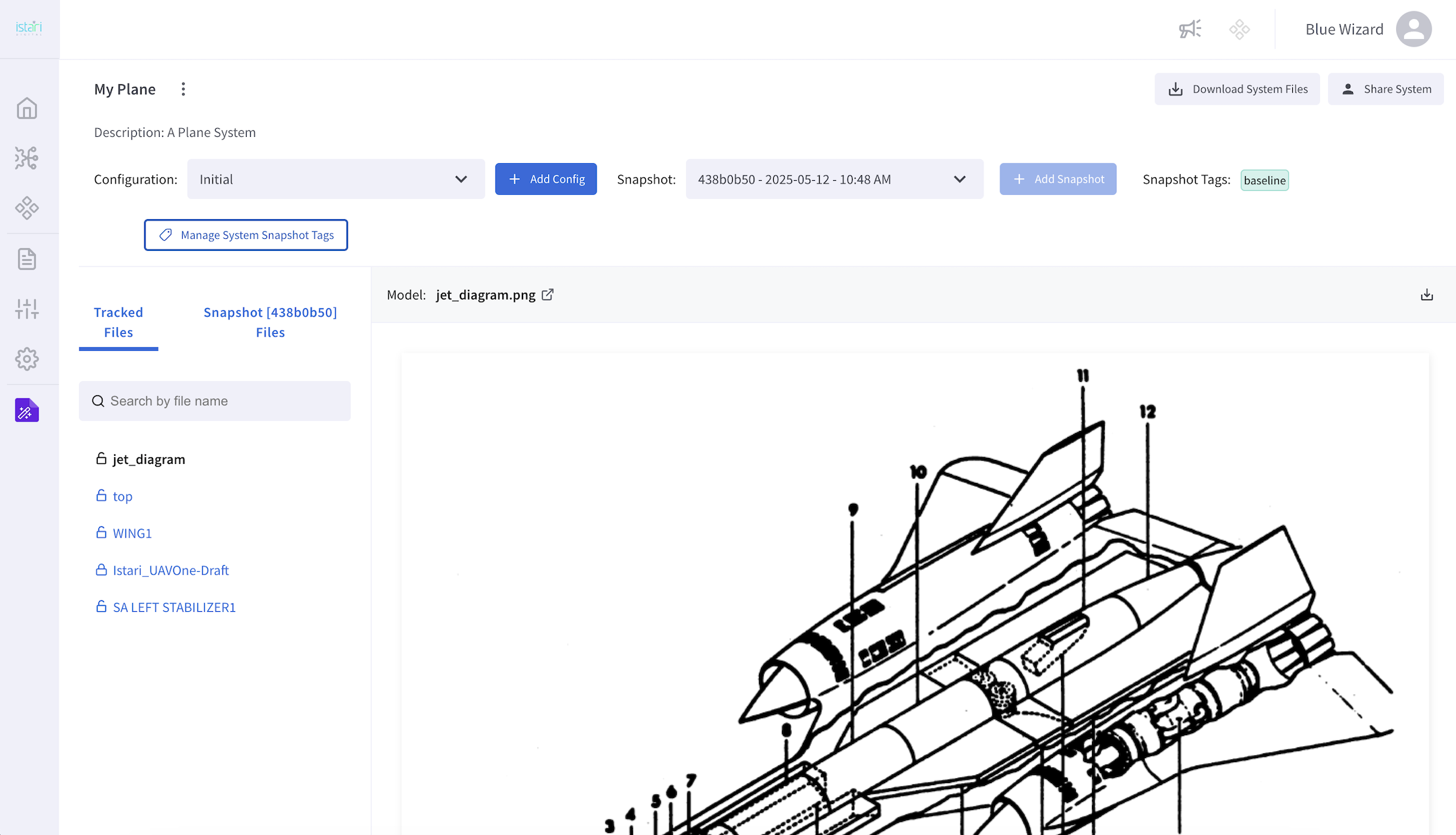 Systems Landing Page